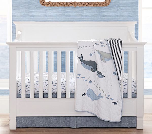 Crib Sheets via Pottery Barn