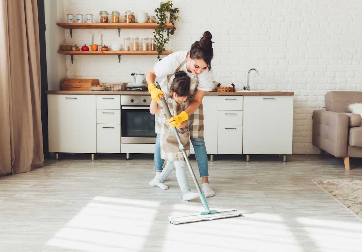 Tips for Keeping the House Clean with a New Baby