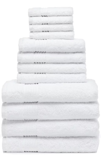 6-piece luxury towel set