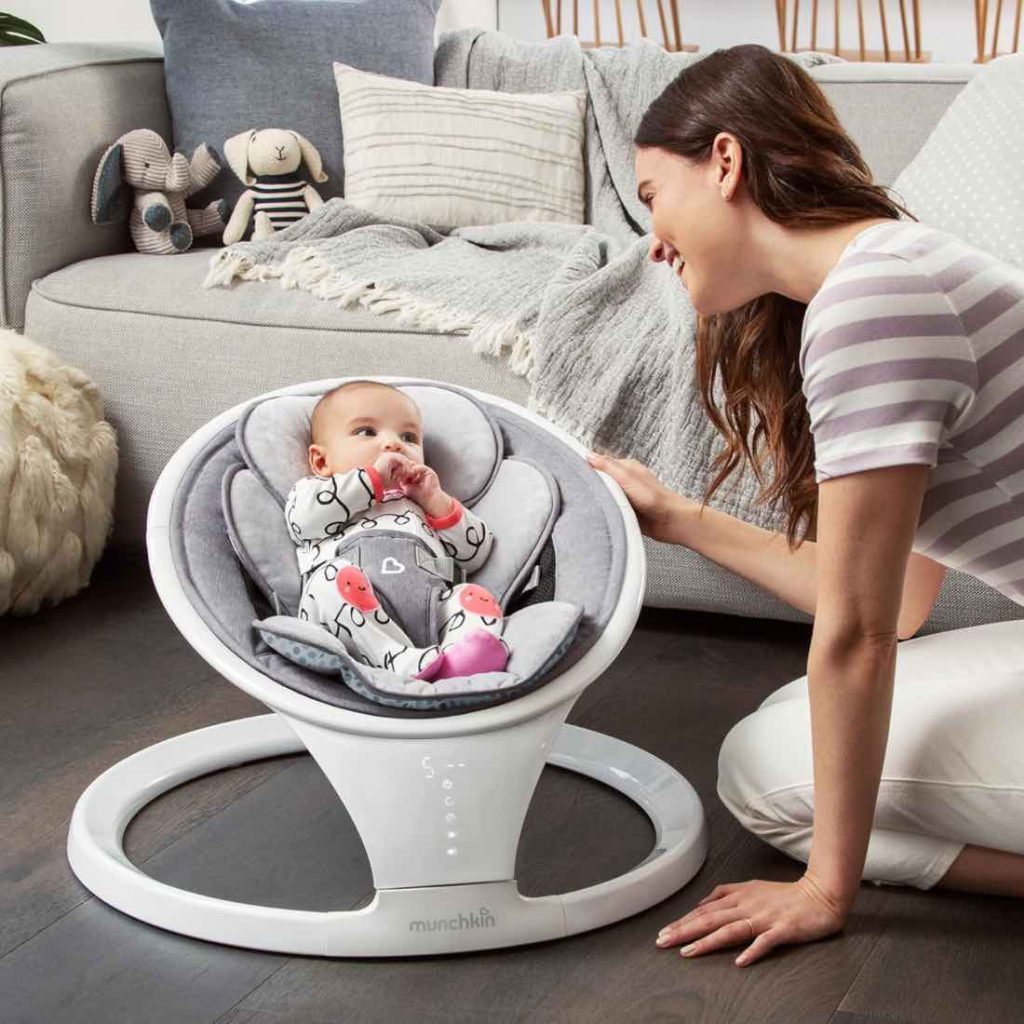 Munchkin Baby Swing via Amazon