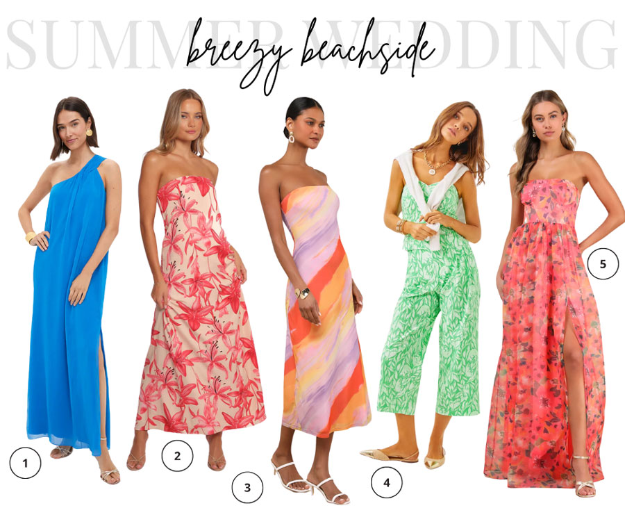  Summer Daytime Wedding Lookbook: Breezy Beachside