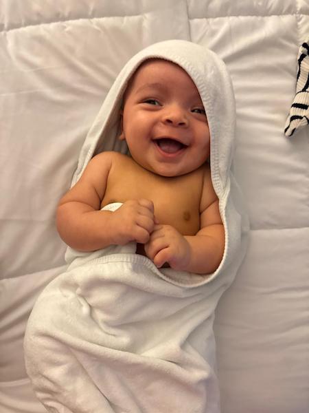 Bamboo Hooded Towel available at Amazon