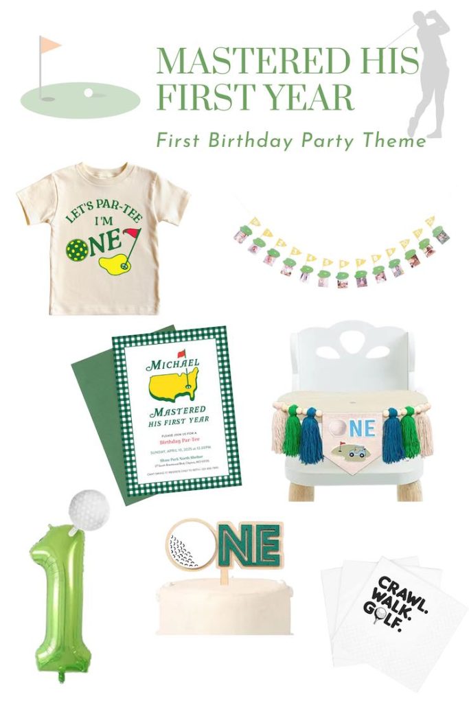 hole in one party theme