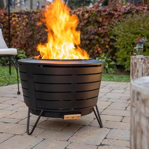 Smokeless Fire Pit via Amazon
