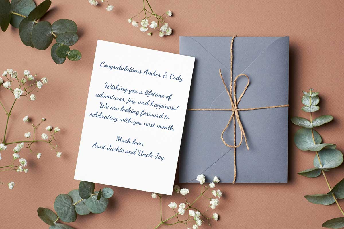 Best Way to Give a Cash Wedding Gift