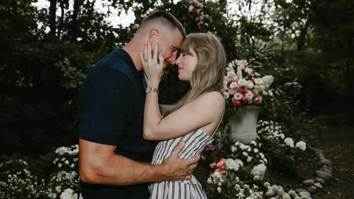 Taylor and Travis engagement